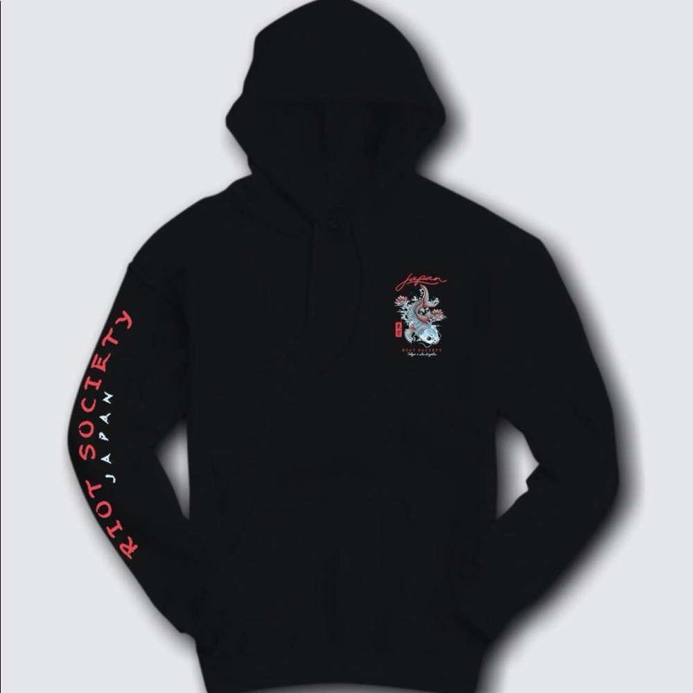 Riot Society Unisex Graphic Hoodie Sweatshirt